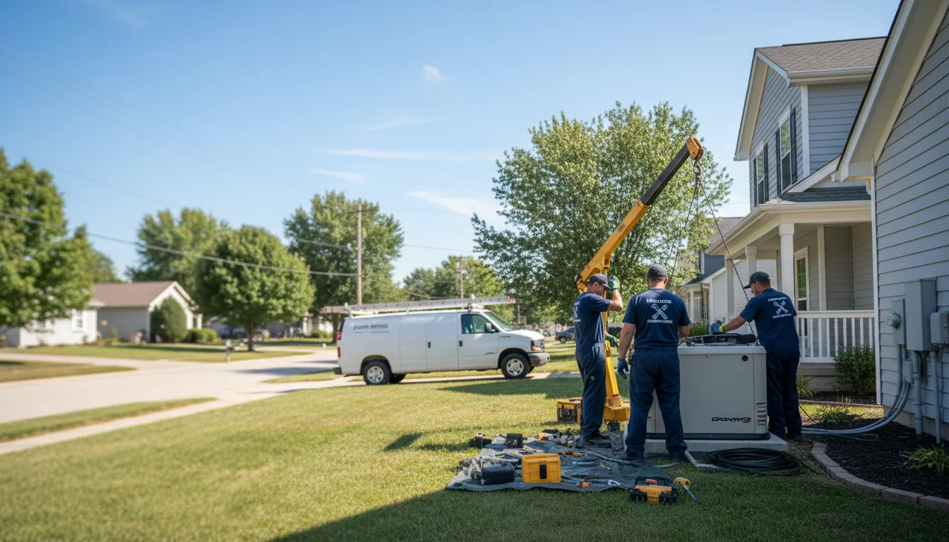 Generator Installation in Saint Mary, MO near me